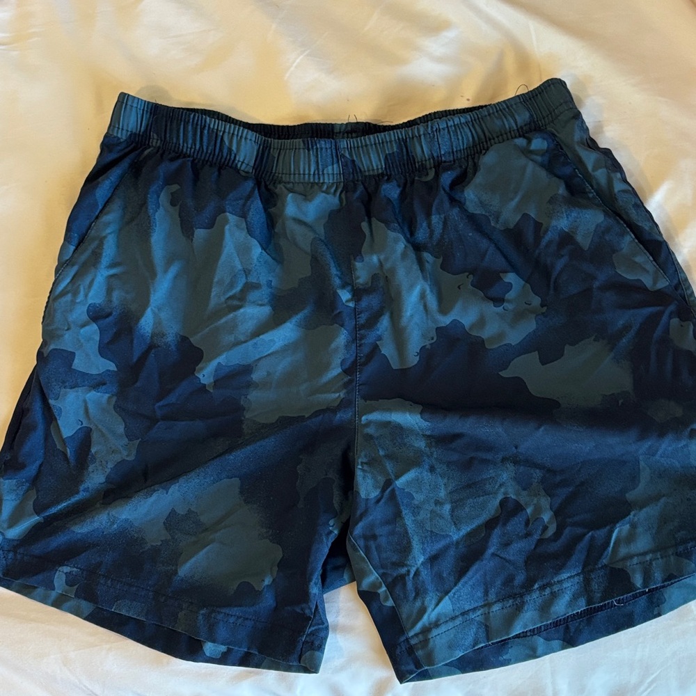 RBX Navy and Sky Blue Performance Shorts